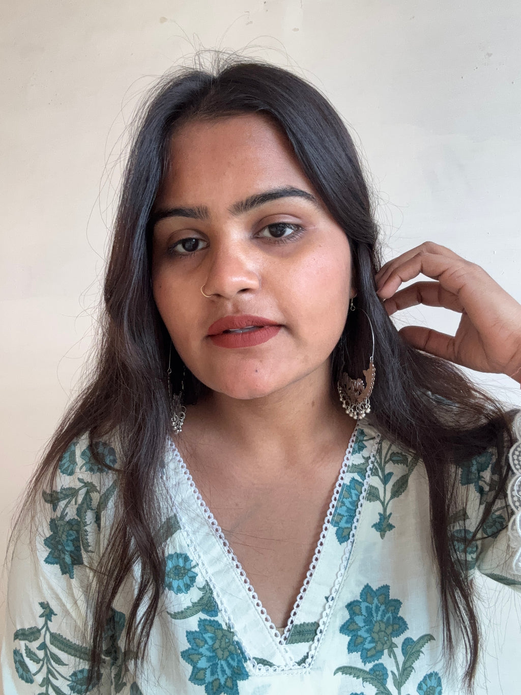 Desi Bella V-Neck Long Kurti