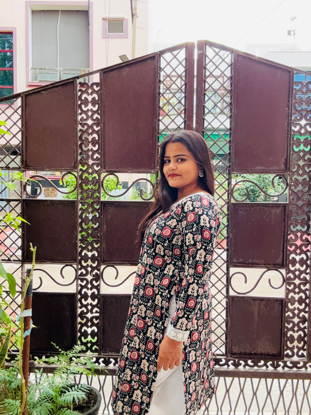 Ethnic motif kurti