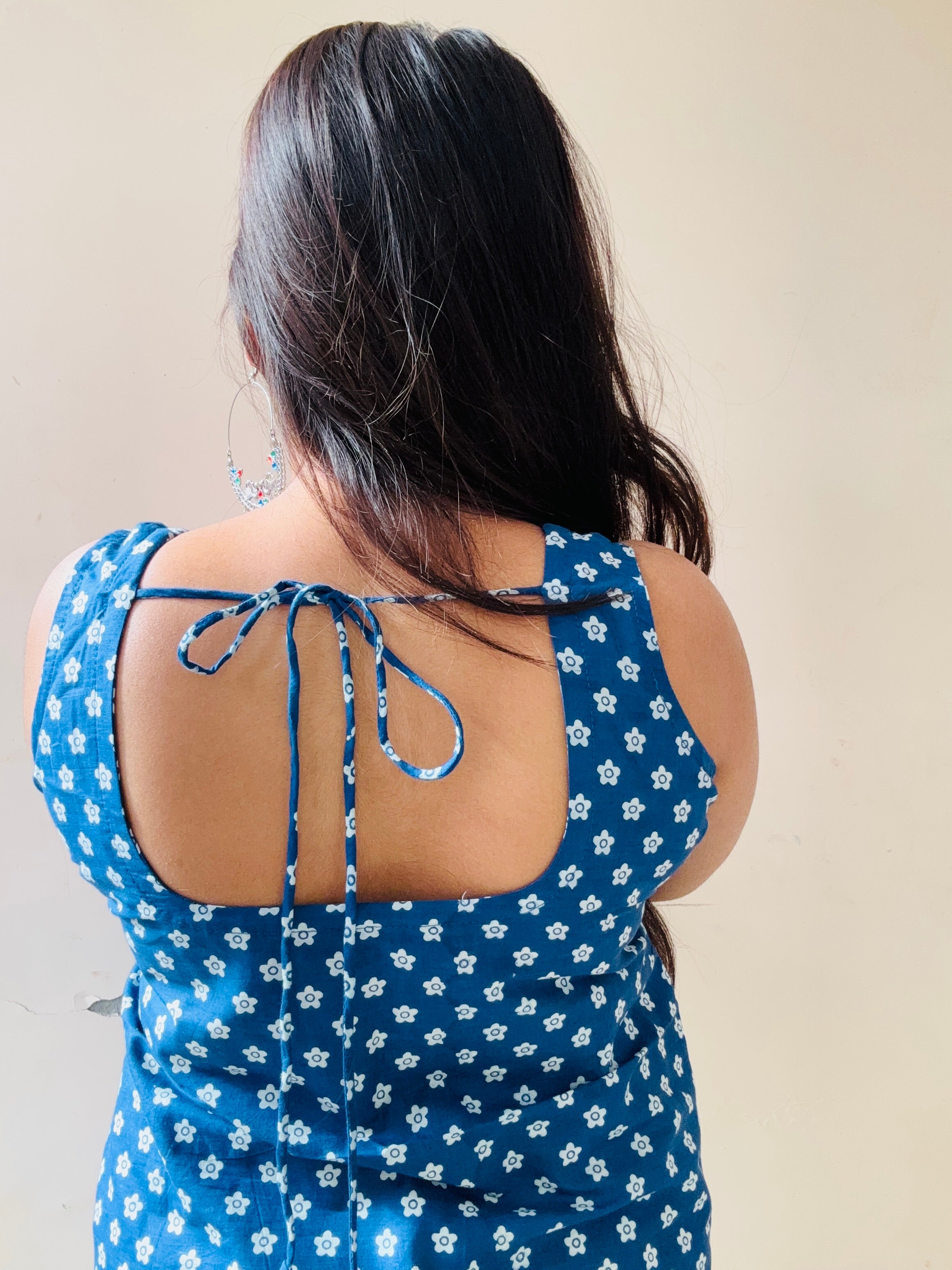 Ajrakh print kurti