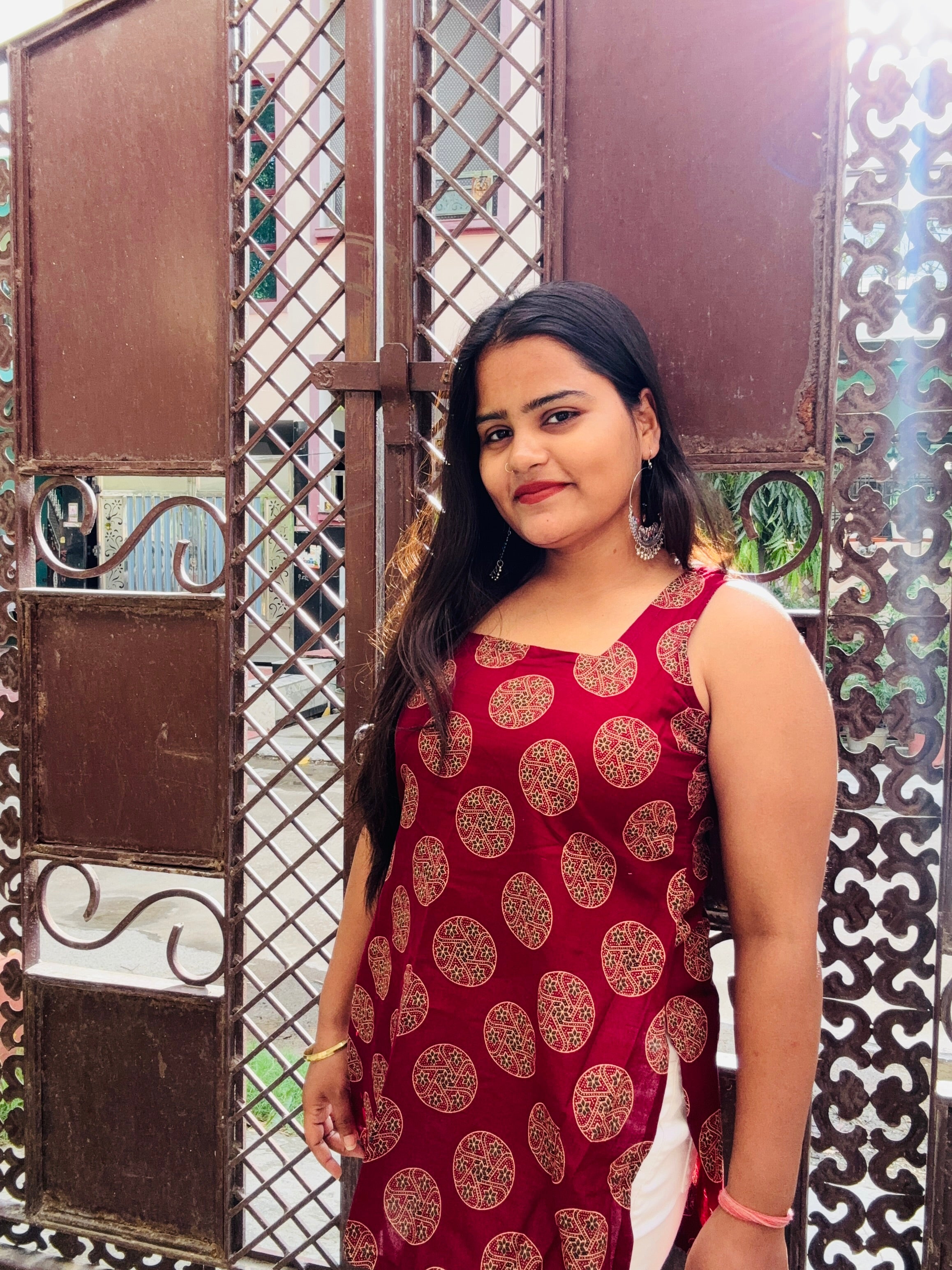 Festive glow kurti