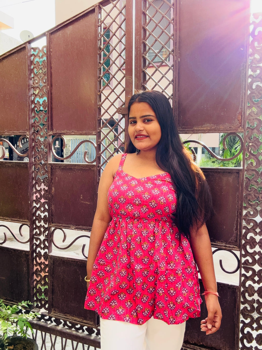 Barbie floral kurti