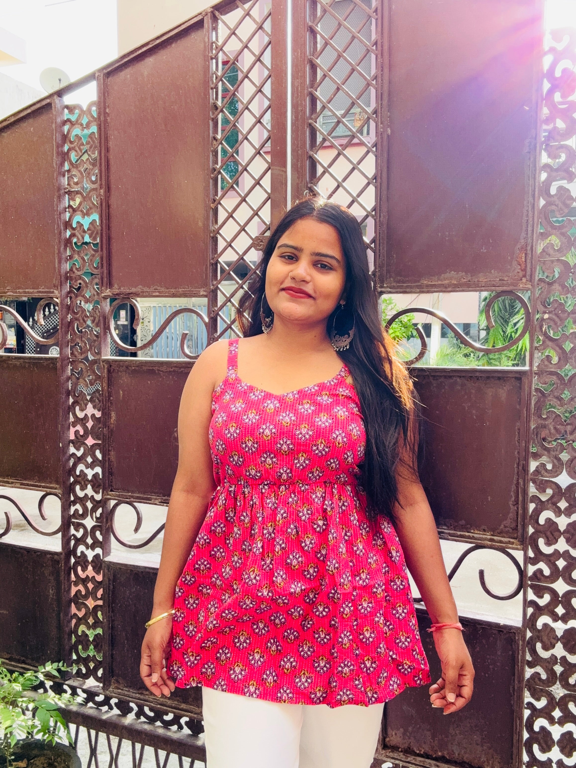 Barbie floral kurti