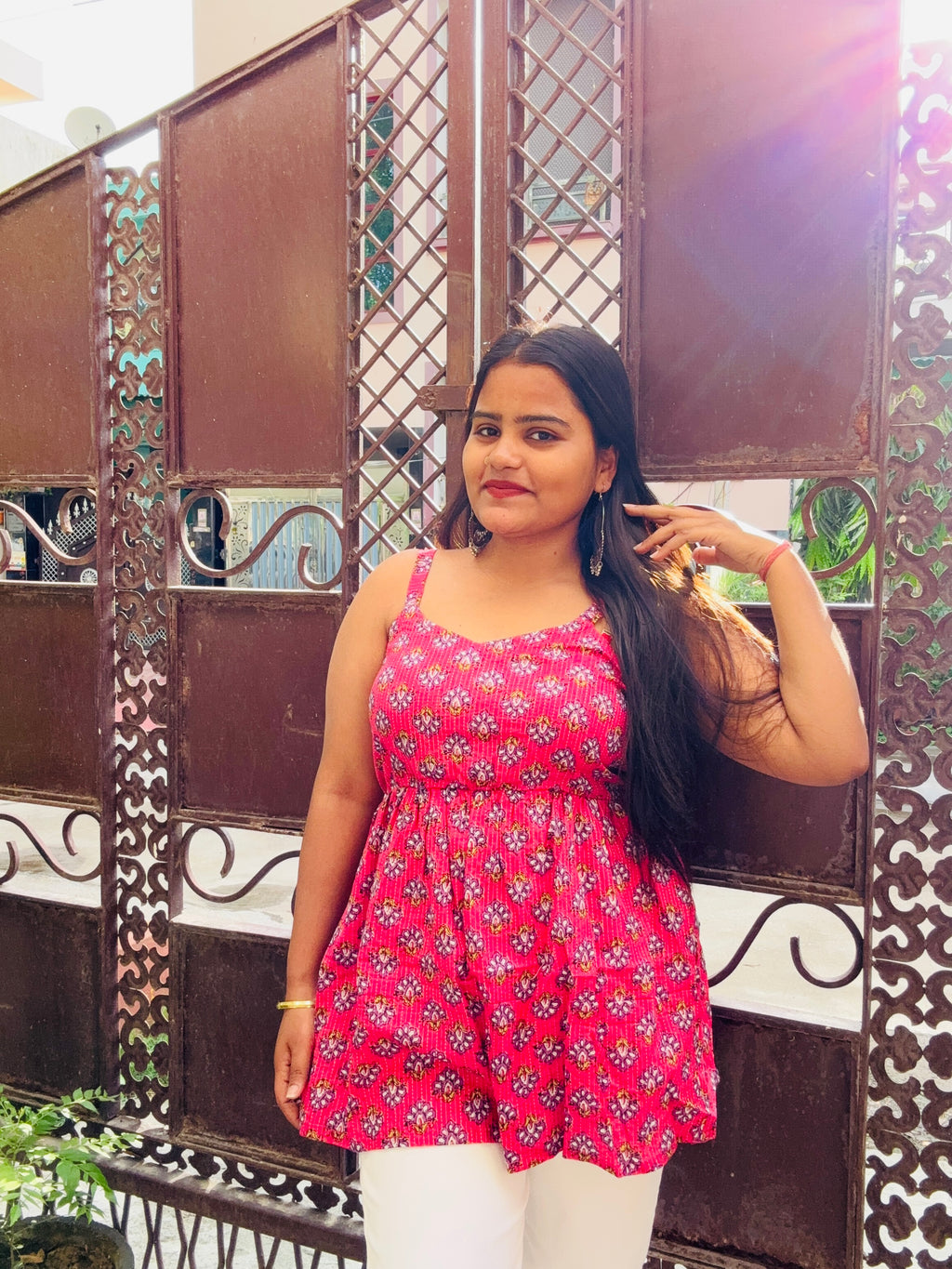 Barbie floral kurti