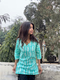 Neelima V-neck short kurti